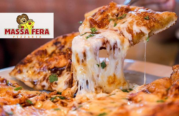 Massa Fera Pizzaria (Av. Robert Koch): Pizza Big 12 Fatias, a partir de R$39,90. São 67 Sabores para Consumo no Local, Delivery ou Retirada!