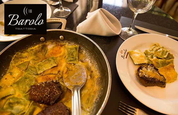 Barolo Trattoria: Filetto com Massa p/ 2 Pessoas, de R$167 por R$133. Os Mais Deliciosos Pratos da Cozinha Italiana!