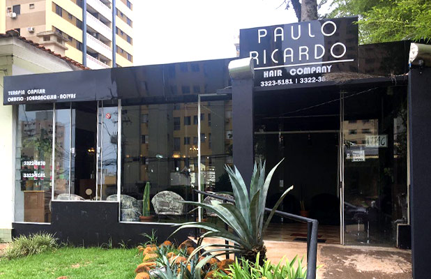 Foto da fachada do salão de beleza Paulo Ricardo Hair Company em Londrina