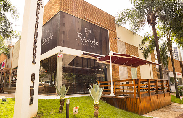 Foto da fachada do Restaurante Barolo Trattoria em Londrina