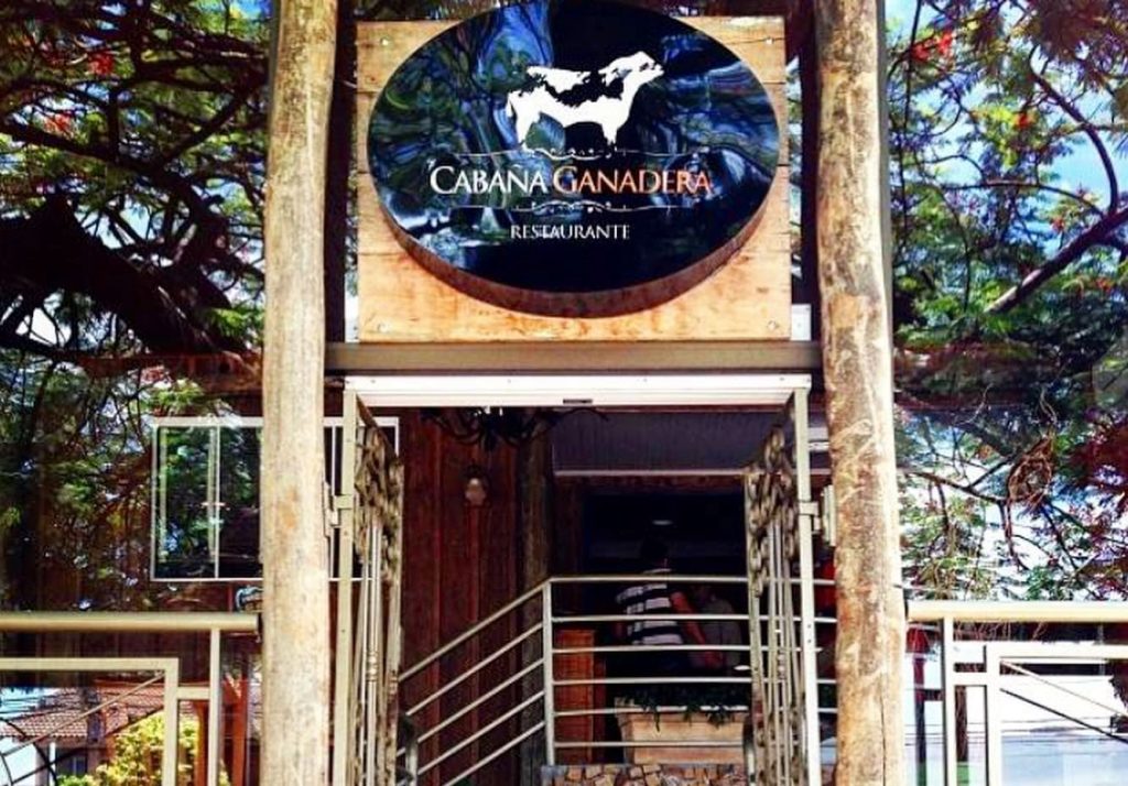 fachada do restaurante cabana ganadera