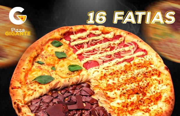 Pizza 8 Fatias em 6 Opções com Borda Recheada p/ Delivery ou Retirada: Mão  na Massa Pizzaria Londrina - Cidade Oferta