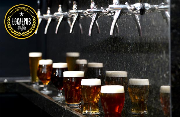 Chopes Artesanais em Dobro no Local Pub (Terça a Domingo)